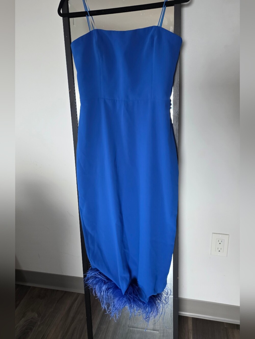 X Revolve Amanda Uprichard Simpson Midi Dress In Cobalt - Picture 4 of 9